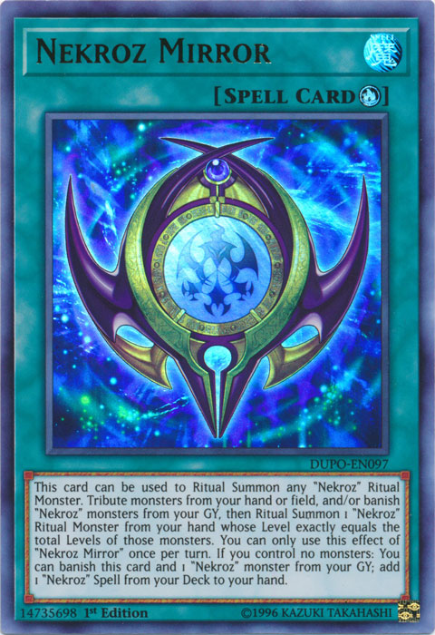 Nekroz Mirror [DUPO-EN097] Ultra Rare | Card Merchant Takapuna