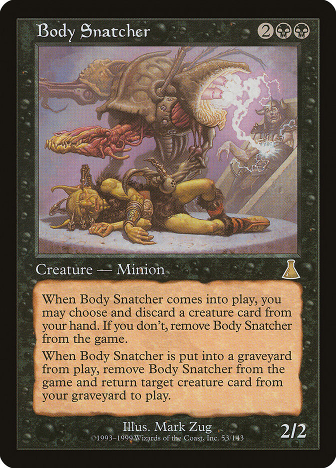 Body Snatcher [Urza's Destiny] | Card Merchant Takapuna