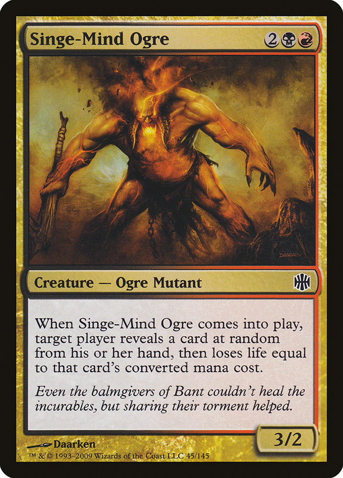 Singe-Mind Ogre [Alara Reborn] | Card Merchant Takapuna