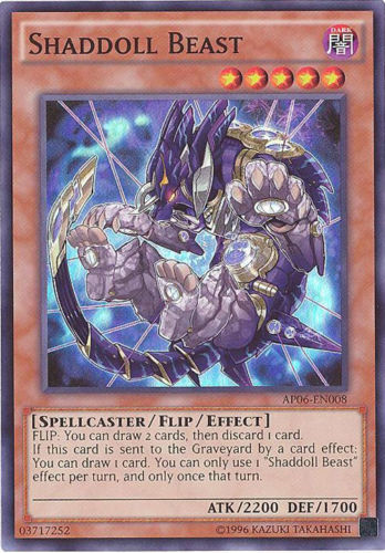 Shaddoll Beast [AP06-EN008] Super Rare | Card Merchant Takapuna