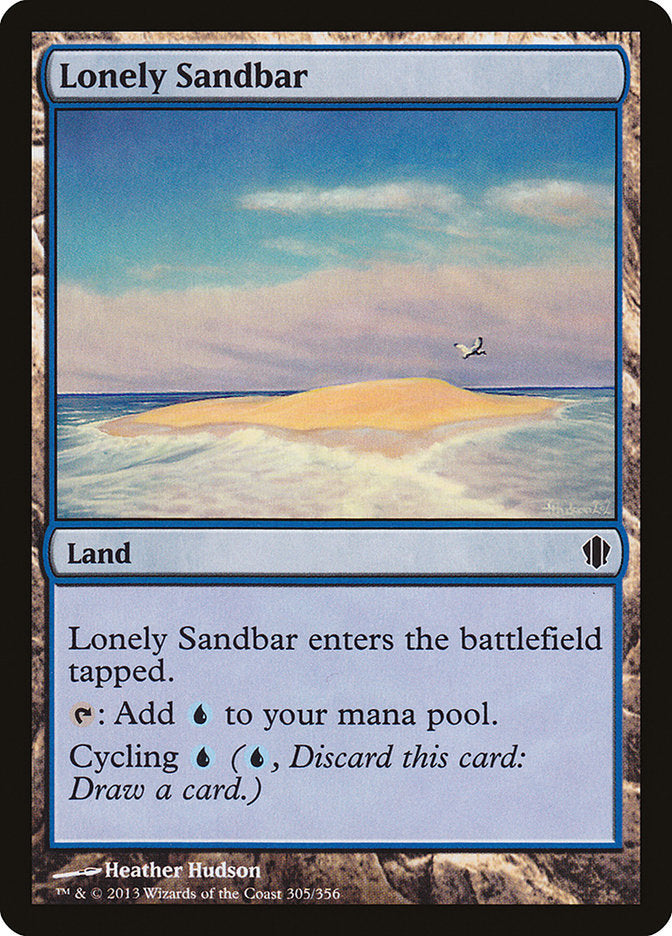 Lonely Sandbar [Commander 2013] | Card Merchant Takapuna