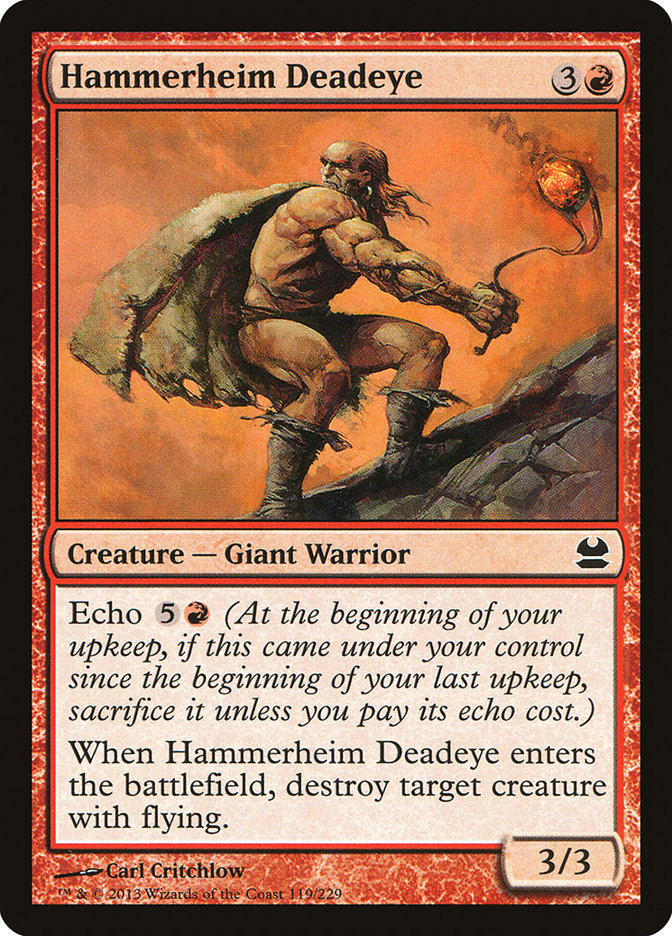 Hammerheim Deadeye [Modern Masters] | Card Merchant Takapuna