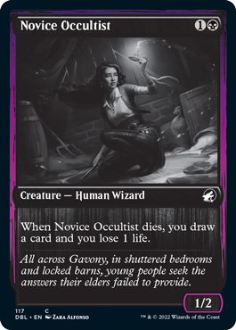 Novice Occultist [Innistrad: Double Feature] | Card Merchant Takapuna