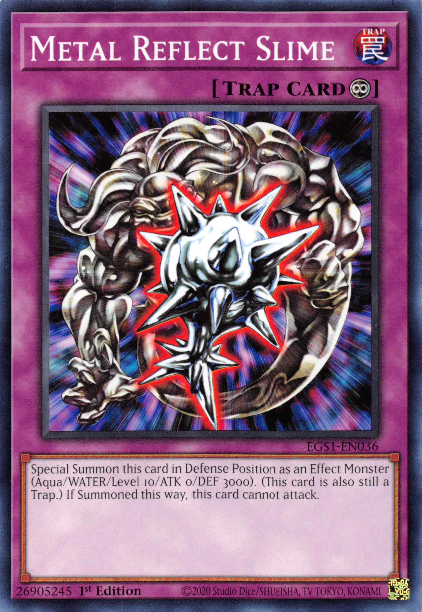 Metal Reflect Slime [EGS1-EN036] Common | Card Merchant Takapuna