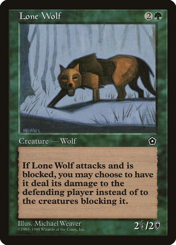 Lone Wolf [Portal Second Age] | Card Merchant Takapuna