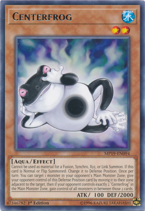 Centerfrog [MP19-EN094] Rare | Card Merchant Takapuna