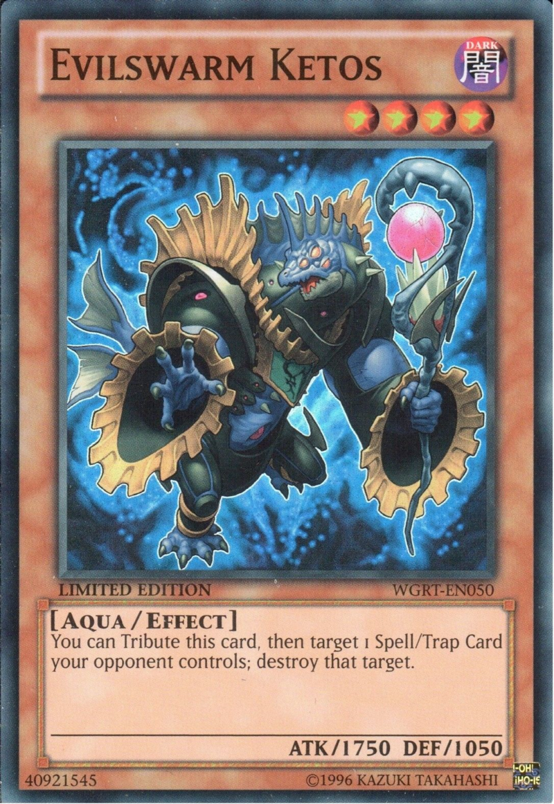 Evilswarm Ketos [WGRT-EN050] Super Rare | Card Merchant Takapuna