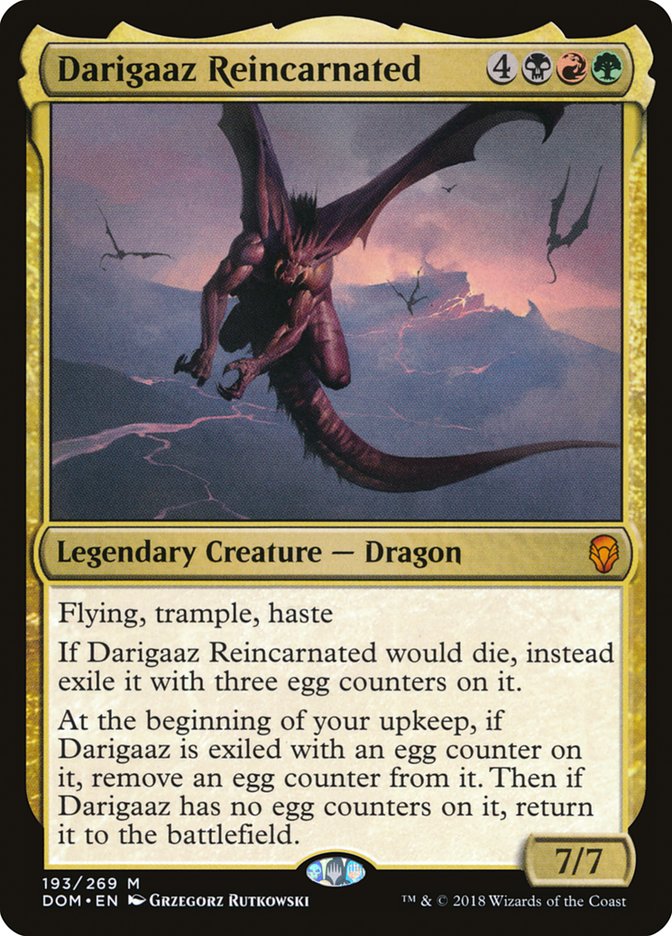 Darigaaz Reincarnated [Dominaria] | Card Merchant Takapuna