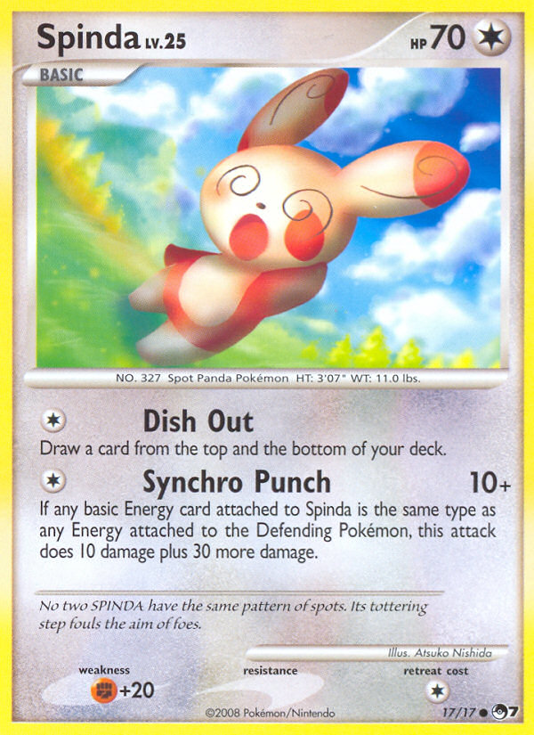 Spinda (17/17) [POP Series 7] | Card Merchant Takapuna