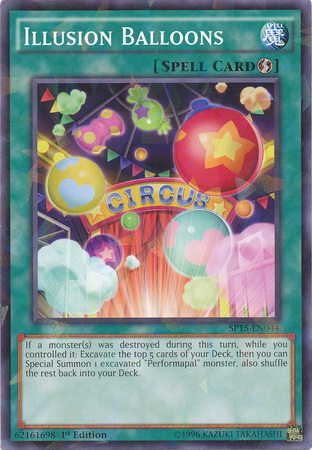 Illusion Balloons [SP15-EN044] Shatterfoil Rare | Card Merchant Takapuna