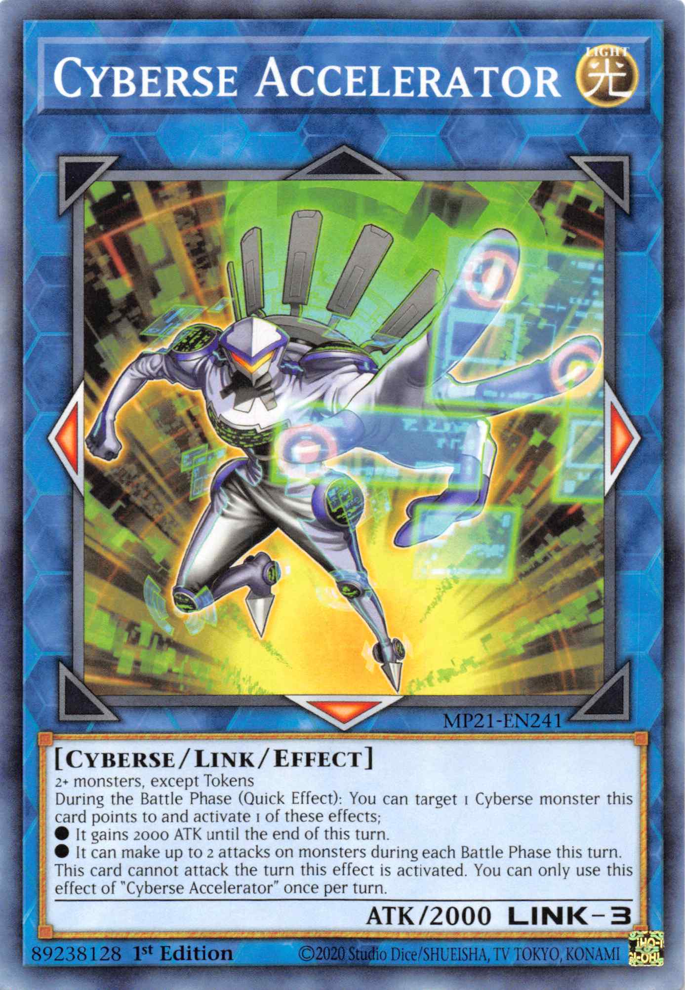 Cyberse Accelerator [MP21-EN241] Common | Card Merchant Takapuna