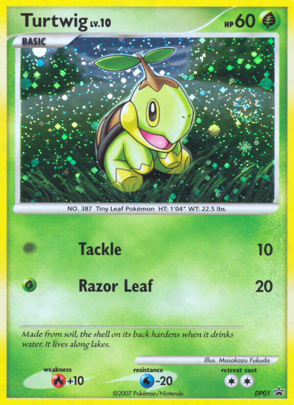 Turtwig (DP01) [Diamond & Pearl: Black Star Promos] | Card Merchant Takapuna