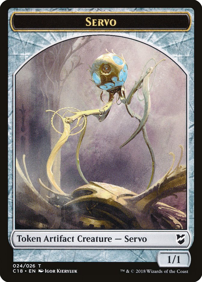 Servo Token [Commander 2018 Tokens] | Card Merchant Takapuna