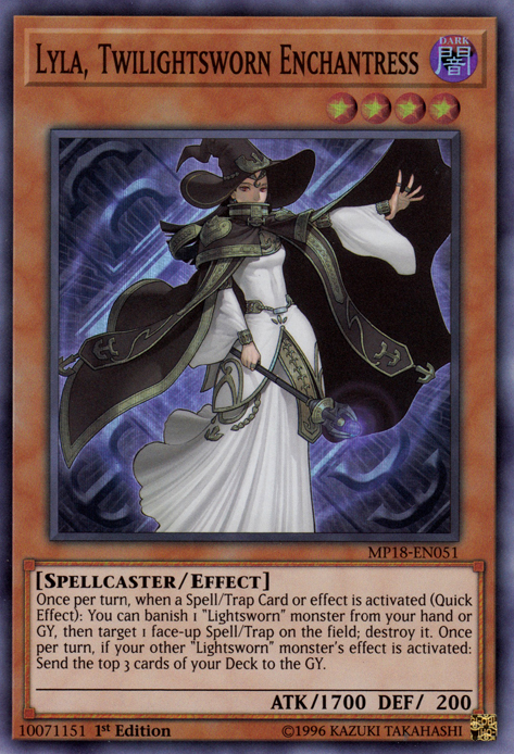 Lyla, Twilightsworn Enchantress [MP18-EN051] Super Rare | Card Merchant Takapuna