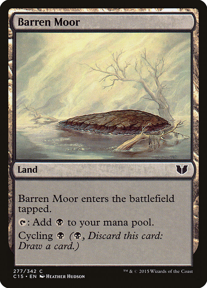 Barren Moor [Commander 2015] | Card Merchant Takapuna