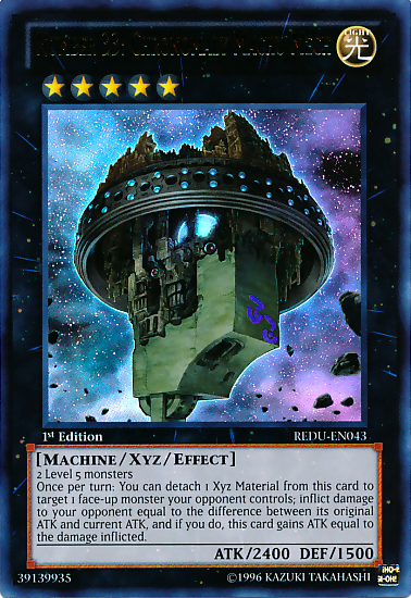 Number 33: Chronomaly Machu Mech [REDU-EN043] Ultra Rare | Card Merchant Takapuna