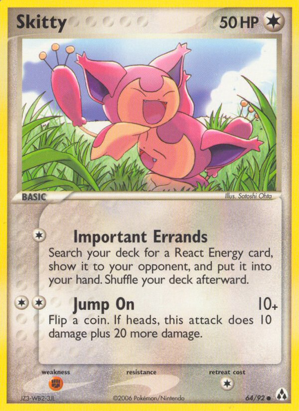 Skitty (64/92) [EX: Legend Maker] | Card Merchant Takapuna