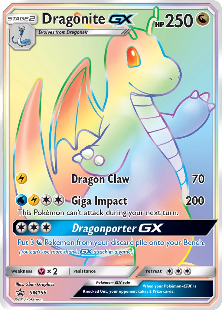 Dragonite GX (SM156) [Sun & Moon: Black Star Promos] | Card Merchant Takapuna