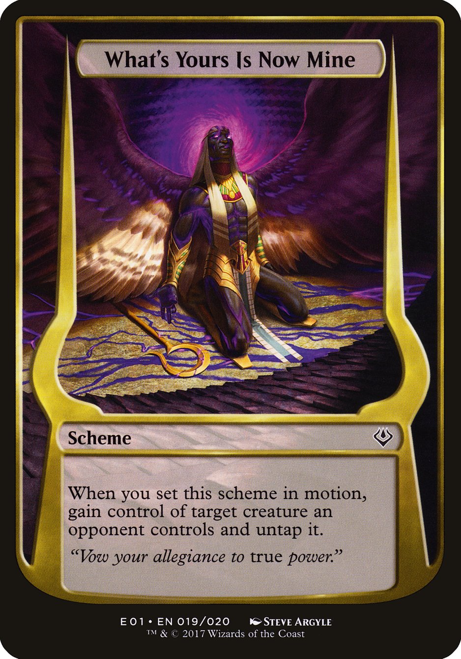 What's Yours Is Now Mine (Schemes) [Archenemy: Nicol Bolas Schemes] | Card Merchant Takapuna