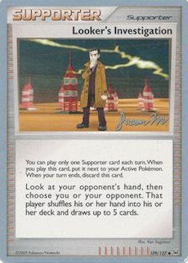 Looker's Investigation (109/127) (Queengar - Jason Martinez) [World Championships 2009] | Card Merchant Takapuna