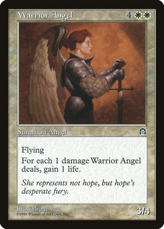 Warrior Angel [Stronghold] | Card Merchant Takapuna