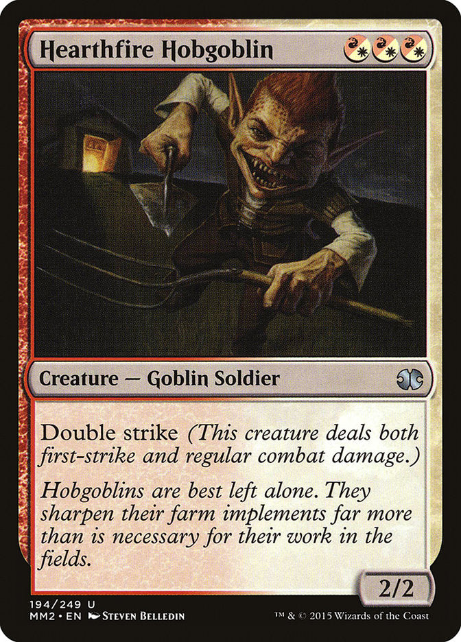 Hearthfire Hobgoblin [Modern Masters 2015] | Card Merchant Takapuna