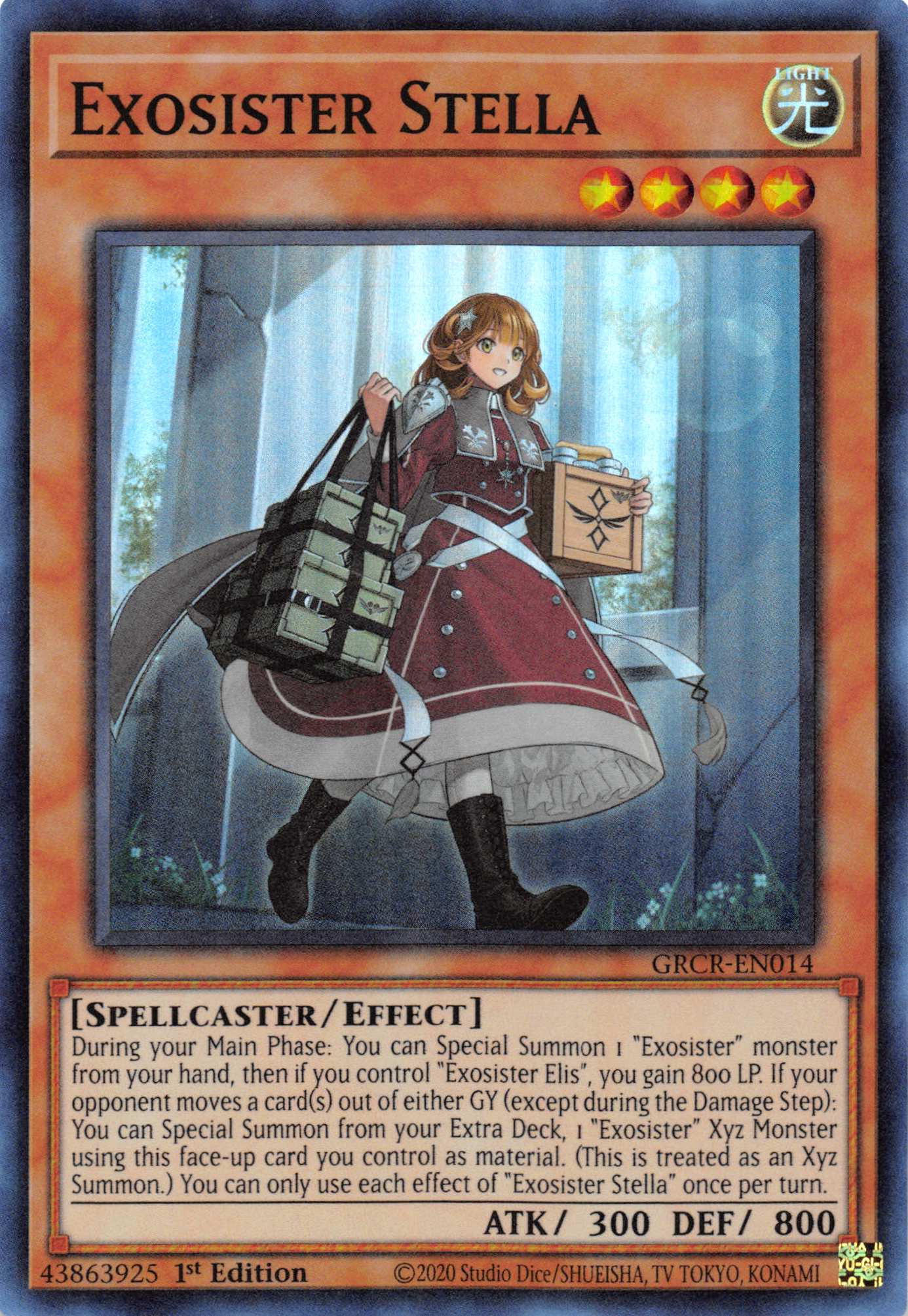 Exosister Stella [GRCR-EN014] Super Rare | Card Merchant Takapuna