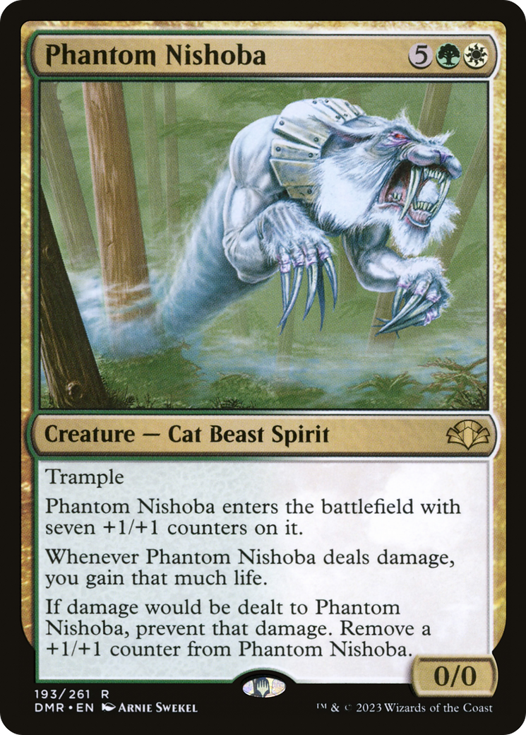 Phantom Nishoba [Dominaria Remastered] | Card Merchant Takapuna