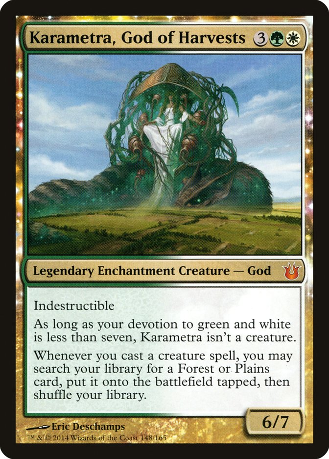 Karametra, God of Harvests [Born of the Gods] | Card Merchant Takapuna