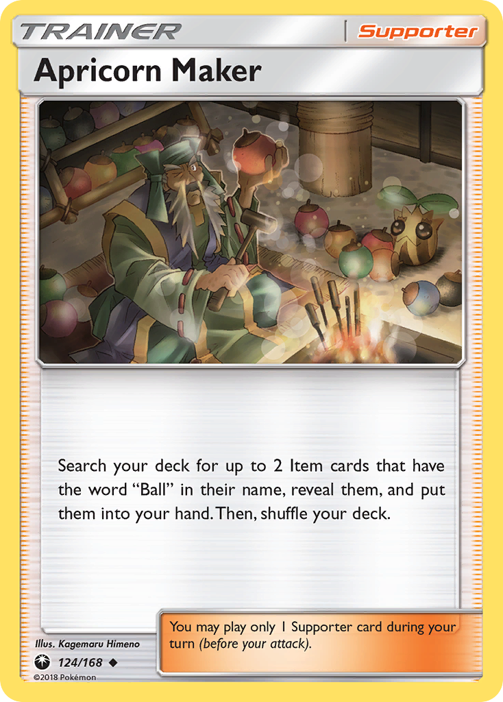 Apricorn Maker (124/168) [Sun & Moon: Celestial Storm] | Card Merchant Takapuna