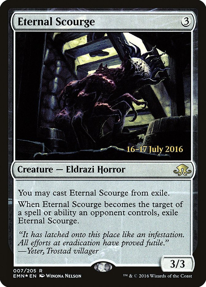 Eternal Scourge [Eldritch Moon Prerelease Promos] | Card Merchant Takapuna