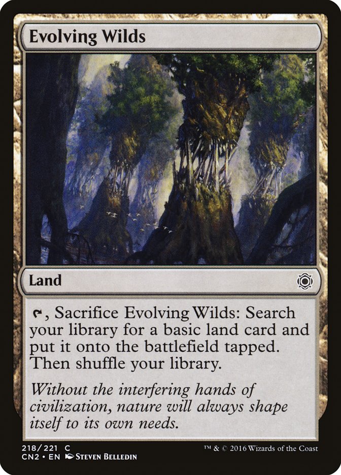 Evolving Wilds [Conspiracy: Take the Crown] | Card Merchant Takapuna