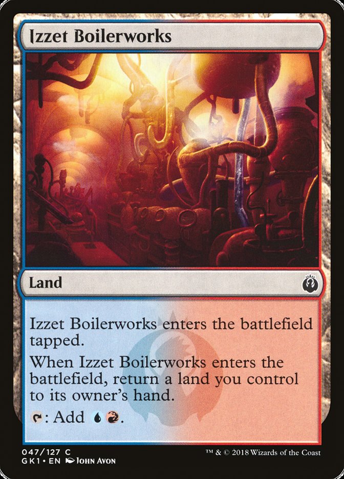 Izzet Boilerworks [Guilds of Ravnica Guild Kit] | Card Merchant Takapuna