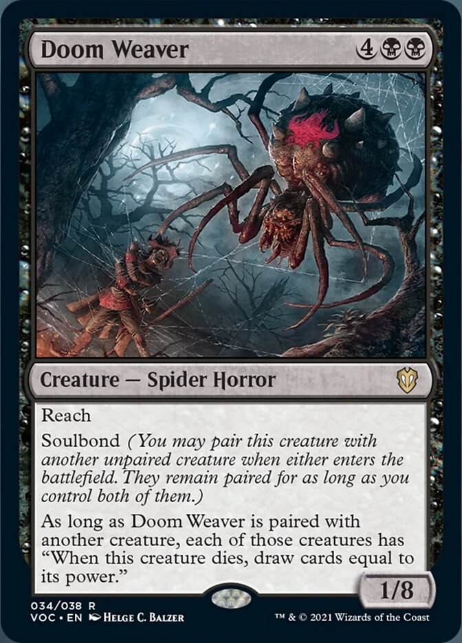 Doom Weaver [Innistrad: Crimson Vow Commander] | Card Merchant Takapuna