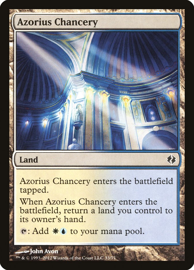 Azorius Chancery [Duel Decks: Venser vs. Koth] | Card Merchant Takapuna