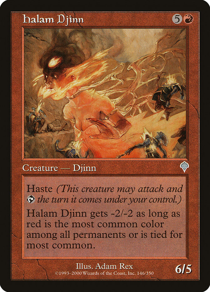 Halam Djinn [Invasion] | Card Merchant Takapuna