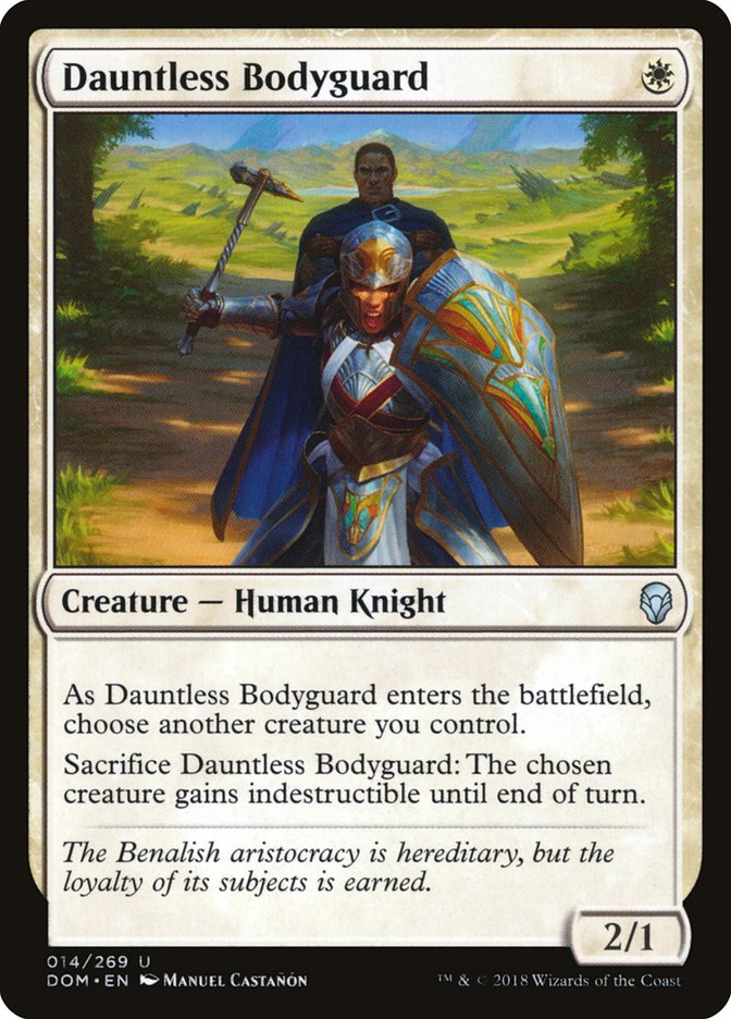 Dauntless Bodyguard [Dominaria] | Card Merchant Takapuna