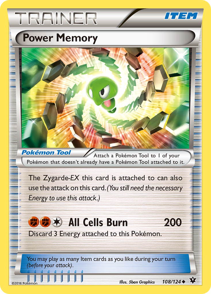 Power Memory (108/124) [XY: Fates Collide] | Card Merchant Takapuna