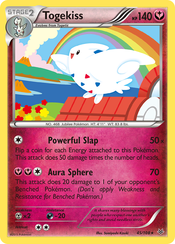 Togekiss (45/108) [XY: Roaring Skies] | Card Merchant Takapuna