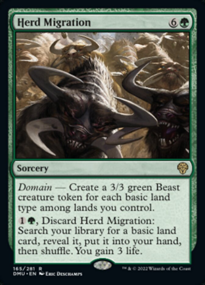 Herd Migration [Dominaria United] | Card Merchant Takapuna