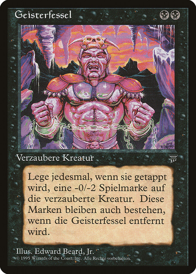 Spirit Shackle (German) - "Geisterfessel" [Renaissance] | Card Merchant Takapuna