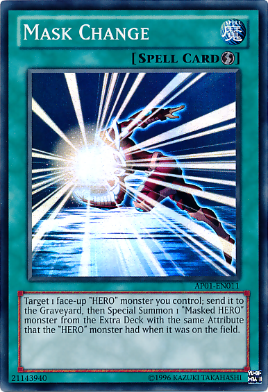 Mask Change [AP01-EN011] Super Rare | Card Merchant Takapuna