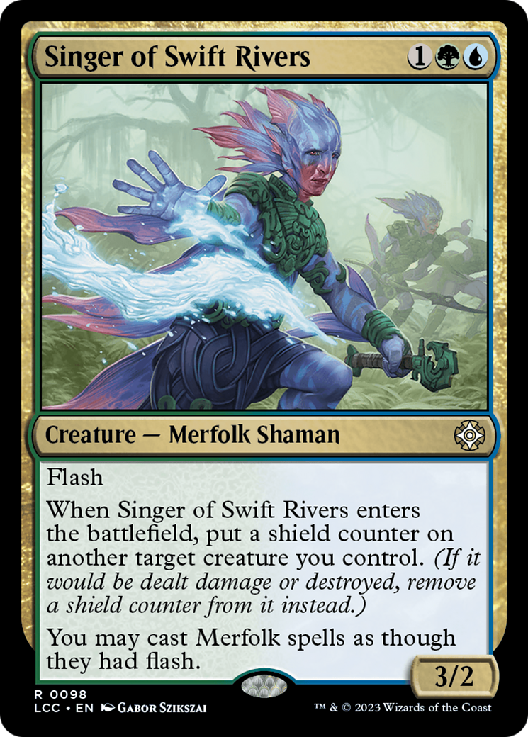 Singer of Swift Rivers [The Lost Caverns of Ixalan Commander] | Card Merchant Takapuna