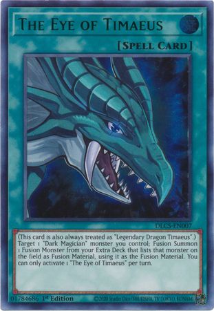 The Eye of Timaeus (Green) [DLCS-EN007] Ultra Rare | Card Merchant Takapuna