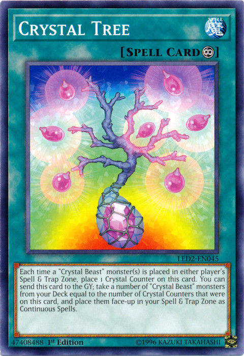 Crystal Tree [LED2-EN045] Common | Card Merchant Takapuna