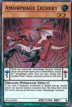 Amorphage Lechery [FIGA-EN055] Super Rare | Card Merchant Takapuna