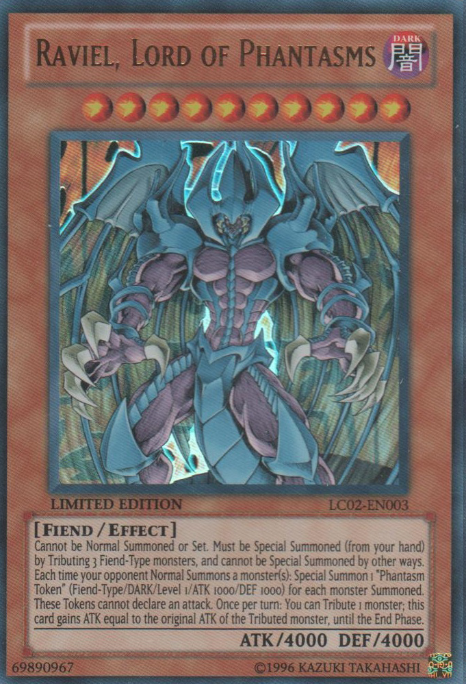 Raviel, Lord of Phantasms [LC02-EN003] Ultra Rare | Card Merchant Takapuna