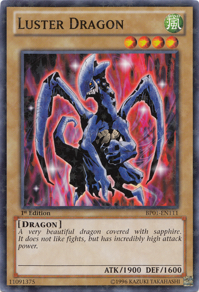 Luster Dragon [BP01-EN111] Starfoil Rare | Card Merchant Takapuna