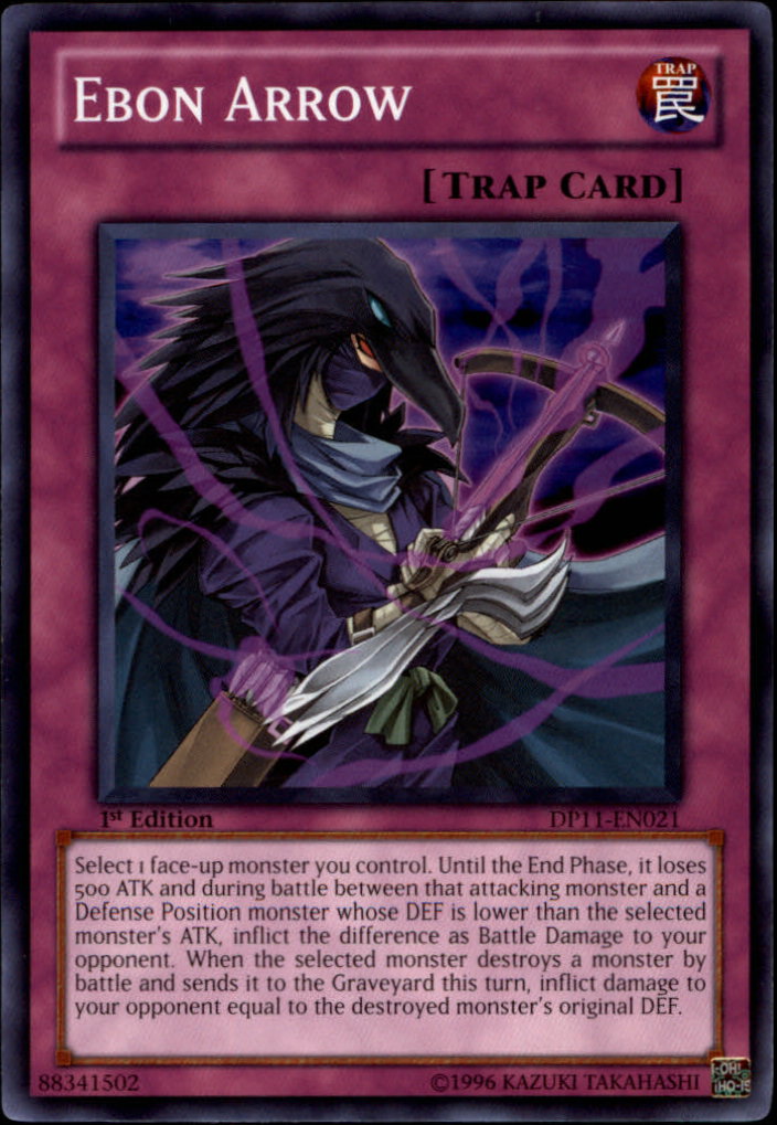 Ebon Arrow [DP11-EN021] Common | Card Merchant Takapuna