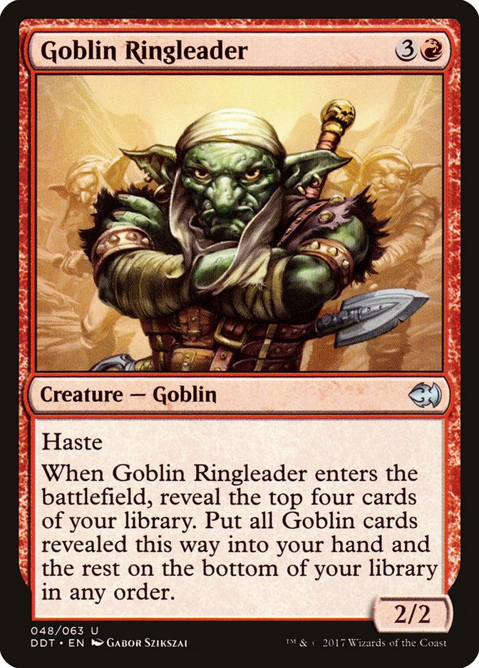 Goblin Ringleader [Duel Decks: Merfolk vs. Goblins] | Card Merchant Takapuna